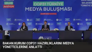 Bakan Kurum COP31 Hazırlıklarını Medya Yöneticilerine Anlattı