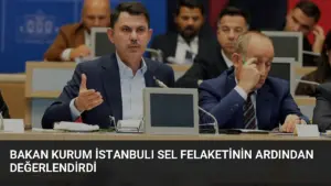 Bakan Kurum İstanbulı Sel Felaketinin Ardından Değerlendirdi