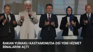 Bakan Yumaklı Kastamonu'da DSİ Yeni Hizmet Binalarını Açtı