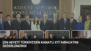 Çin Heyeti Türkiye’den Kanatlı Eti İhracatını Değerlendirdi