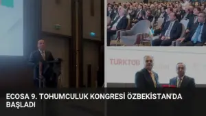 ECOSA 9. Tohumculuk Kongresi Özbekistan'da Başladı
