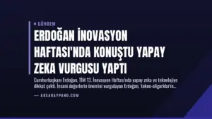 Erdoğan İnovasyon Haftası’nda Konuştu Yapay Zeka Vurgusu Yaptı