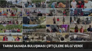 Tarım Sahada Buluşması Çiftçilere Bilgi Verdi